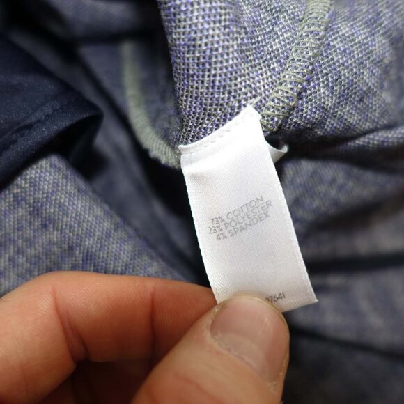 J. Jill Women's Houndstooth 2 Button Blazer Jacket Petite Medium Cotton PM - Picture 6 of 8